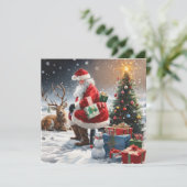 クリスマスサンタ シーズンカード (スタンド正面)