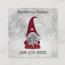 クリスマスサンタ スクエア名刺