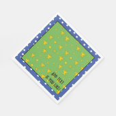 クリスマスサンタ/ナプキン標準パーソナライズ スタンダードランチョンナプキン (角)