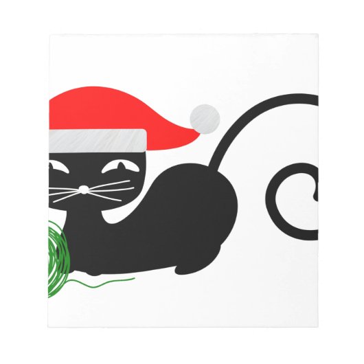 クリスマスサンタ ノートパッド (正面)