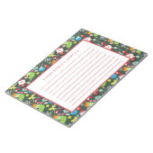 クリスマスサンタ ノートパッド (アングル)