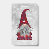 クリスマスサンタ バッジ (裏面)