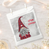 クリスマスサンタ フェイバーバッグ (クリップ留めされた状態)