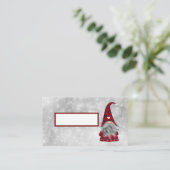 クリスマスサンタ プレイスカード (スタンド正面)