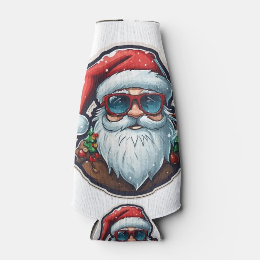 クリスマスサンタ ボトルクーラー (正面)