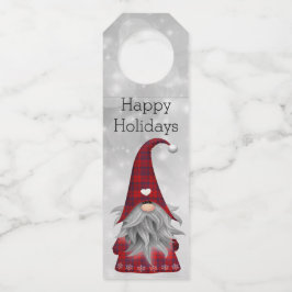 クリスマスサンタ ボトルネックタグ