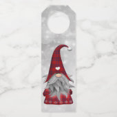 クリスマスサンタ ボトルネックタグ (裏面)