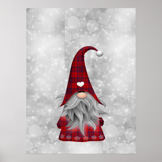 クリスマスサンタ ポスター (正面)