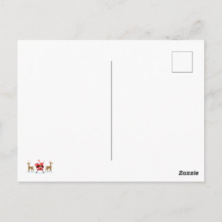 クリスマスサンタ ポストカード