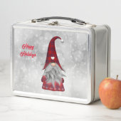 クリスマスサンタ メタルランチボックス (インサイチュ)