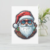 クリスマスサンタ 招待状 (スタンド正面)