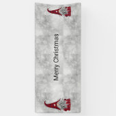 クリスマスサンタ 横断幕 (縦)