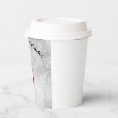 クリスマスサンタ 紙コップ (左)