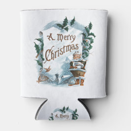 クリスマスサンタ 缶クーラー