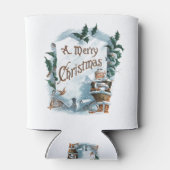 クリスマスサンタ 缶クーラー (裏面)