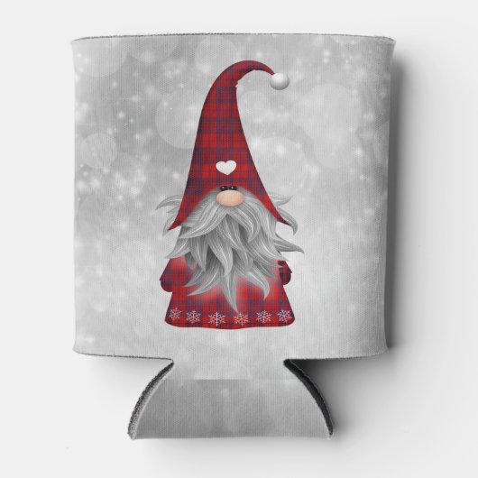 クリスマスサンタ 缶クーラー (正面)