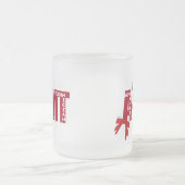 クリスマスサンタA- EMT – アドバンスド フロストグラスマグカップ (中央)