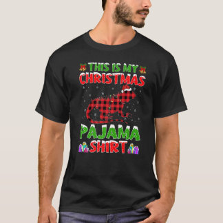 クリスマスサンタHatこれは私のイグアナのクリスマスパジャマ Tシャツ