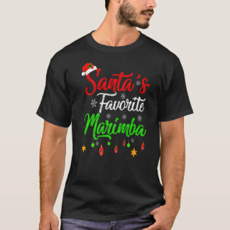 クリスマスサンタSマお気に入りのリンバクリスマス Tシャツ
