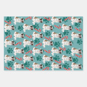 クリスマスサンベルナール ラッピングペーパーシート (正面3)