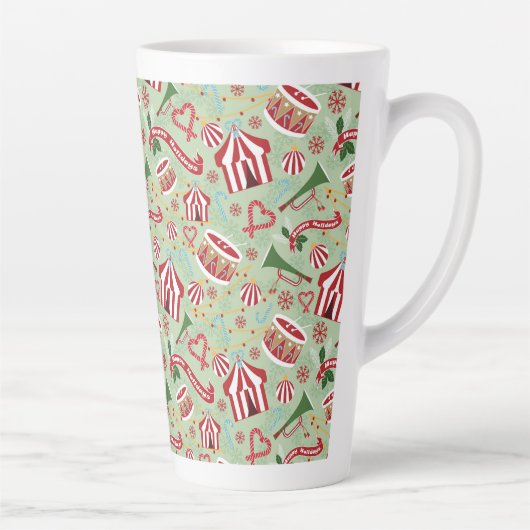 クリスマスサーカス カフェラテマグ (右)