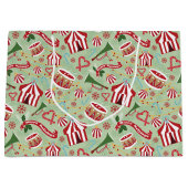 クリスマスサーカス ラージペーパーバッグ (正面)