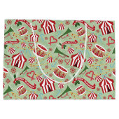 クリスマスサーカス ラージペーパーバッグ (裏面)