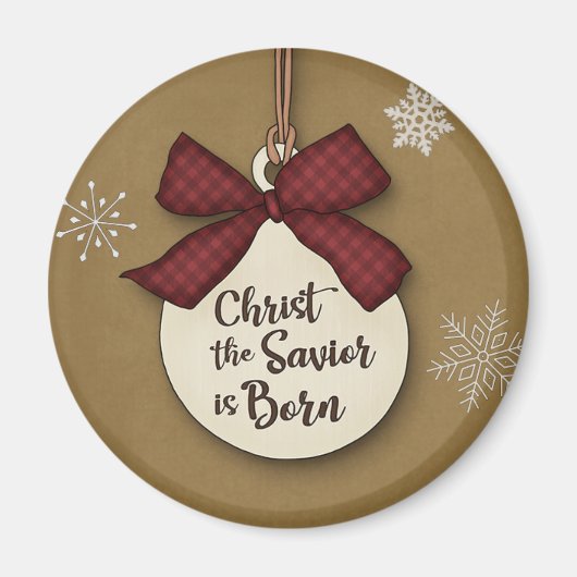 クリスマスサークル磁石 マグネット (正面)