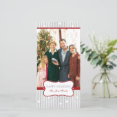 クリスマスサークル – レッドシルバー シーズンカード (スタンド正面)