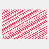 クリスマスサーフィンドッグズシーグルギフトラップセット3 ラッピングペーパーシート (正面3)