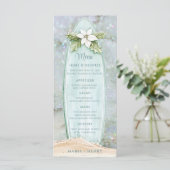 クリスマスサーフボード | 冬のビーチグリッター メニュー (スタンド正面)