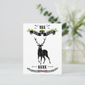 クリスマスザストップバックは鹿 シーズンポストカード (スタンド正面)