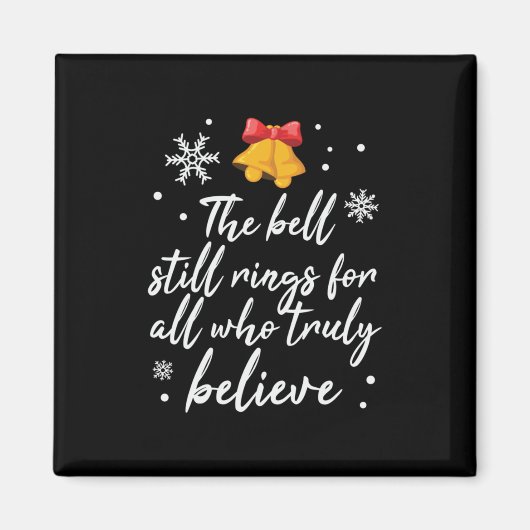 クリスマスザベルスティーンリングや輪 マグネット (正面)