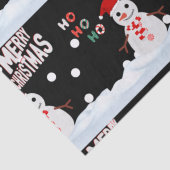 クリスマスザ雪だるまティッシュペーパー 薄葉紙 (詳細)