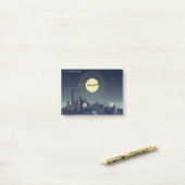 クリスマスシアトルスカイライン ポストイット (デスク上)