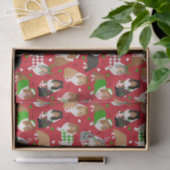 クリスマスシェットランド・ シープドッグシェトランドシェプドッグ 薄葉紙 (ギフト)