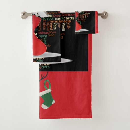 クリスマスシェフスペシャルデイエプロン バスタオルセット (インサイチュ)