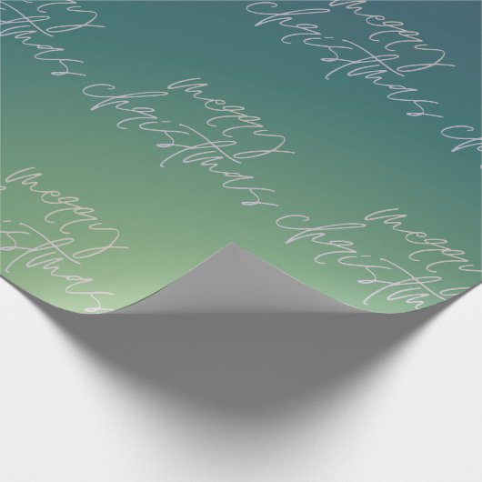 クリスマスシェード |グラデーション文字 グラデーション | ラッピングペーパー (角)