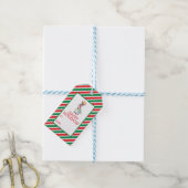 クリスマスシェーンザドンキー ギフトタグ (より糸付き)