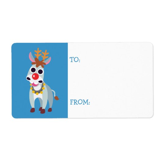 クリスマスシェーンザドンキー ラベル (正面)