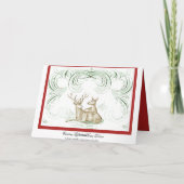 クリスマスシカ シーズンカード (裏面)