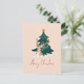 クリスマスシカ シーズンポストカード (スタンド正面)