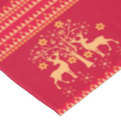 クリスマスシカ テーブルクロス (アングル)