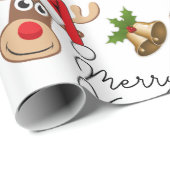 クリスマスシカ ラッピングペーパー (ロールコーナー)