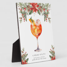 クリスマスシグネチャードリンクの看板