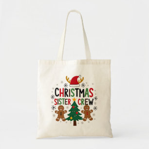 クリスマスシスタークルーフェスティバルジンジャーブレッドフレンズ トートバッグ