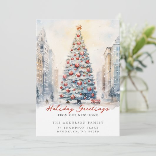 クリスマスシティストリート新住所発表 案内状 (スタンド正面)