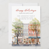 クリスマスシティチャーム新住所 案内状 (正面)