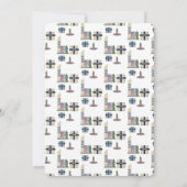 クリスマスシティプレゼントホリデーツリーズワークパーティー 招待状 (裏面)