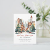 クリスマスシティライフ 新しい住所のお知らせ 案内ポストカード (スタンド正面)